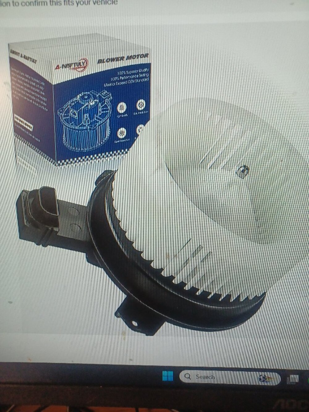 A-NAFTULY AC Blower Motor with Fan Replacement Fits for Honda Accord 2013-2017